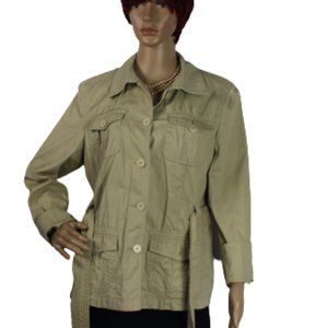 Bum equipment women’s denim  Beige jacket